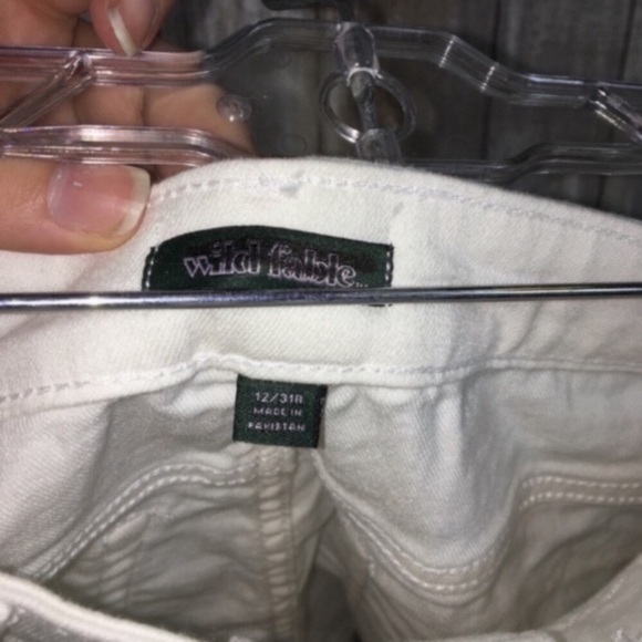 Wild Fable White Highest Rise Shorts - Picture 4 of 5